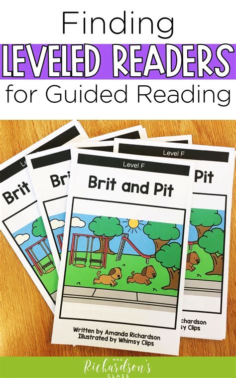 finding leveled readers  guided reading  richardsons class