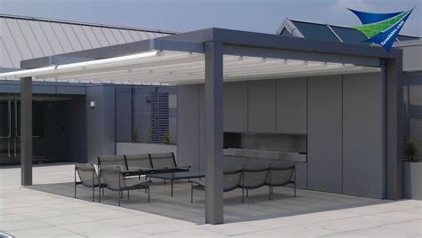 retractable tensile canopy  shade systems  commercial resort  residential applications