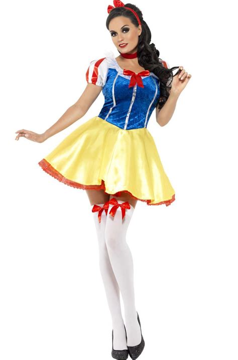 ladies sexy snow white costume adult fairytale fairy tale fever fancy dress ebay