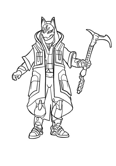 fortnite printable coloring pages  kids