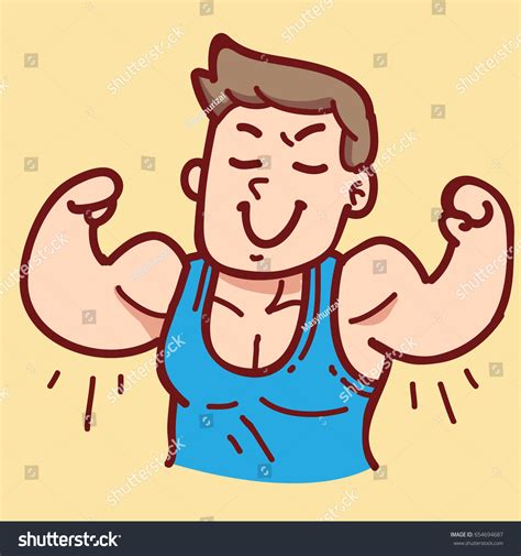 strong man design stock vector royalty   shutterstock