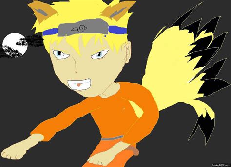 Naruto The Nine Tailed Anthro  By Erutarusplosion On