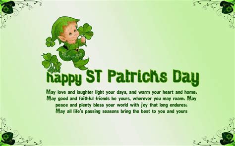 adorable st patrick s day wishes message picsmine