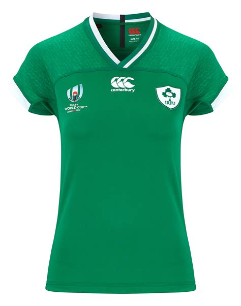 ladies ireland rugby world cup home jersey life style sports