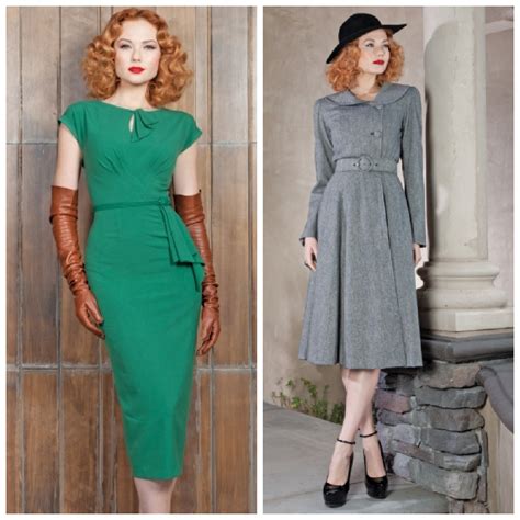 trendy vintage   retro dresses girl gloss