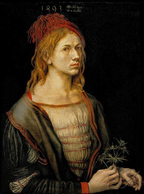 Self Portrait At Age 22 By Albrecht Dürer Obelisk Art History