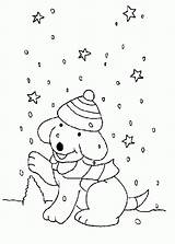 Coloring Pages Snowy Dog Spot Popular Library Clipart Line sketch template