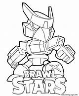 Brawl Mecha Coloringhome sketch template