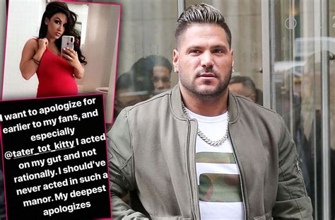 ronnie ortiz magro writes girlfriend apology after instagram feud