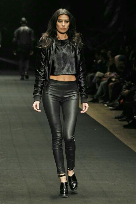 lederlady leather pants leather fashion leather outfit