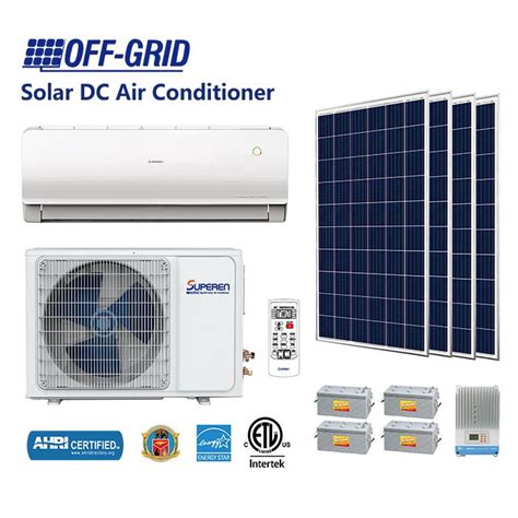 btu solar air conditioning system solar power system