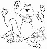 Coloring Squirrel Pages Acorn Cute Fall Printable Cartoon Sheets Flying Kids Adult Color Getcolorings Sheet Books Print Halloween Kits Colori sketch template
