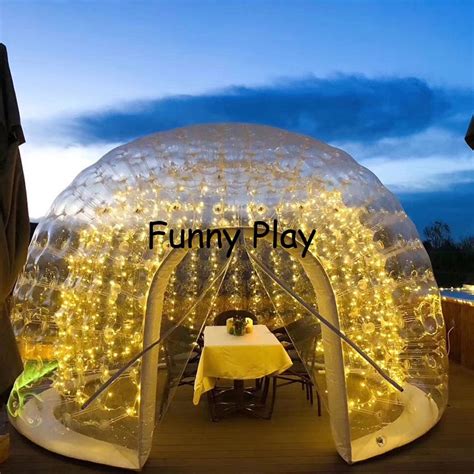 inflatable bubble camping house tentone time inflatable double layer