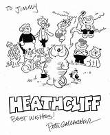 Heathcliff Celmationprince Gallagher Peter Deviantart sketch template