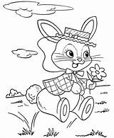 Easter Coloring Bunny Pages Sheets Kids Bunnies Fun Printable Cute Sunny Rabbit Print Activities Color Colouring Worksheet Hopping Activity Clothing sketch template