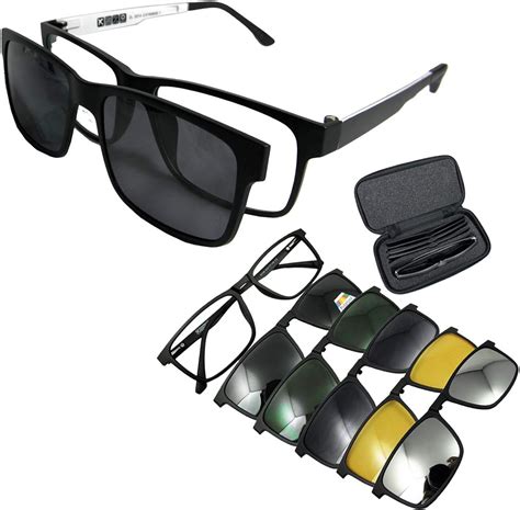 amazoncom magnetic glasses    magnetic sunglasses clothing