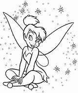 Coloring Pages Printable Tinkerbell Print sketch template