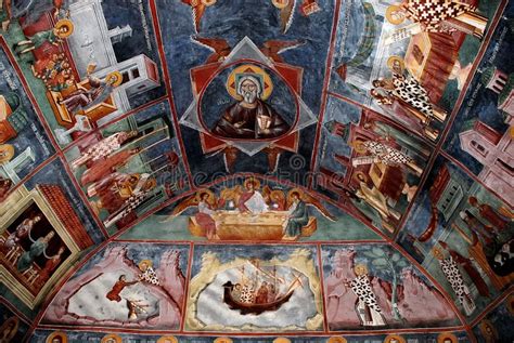 fresk obraz stock obraz zlozonej  religijny freski
