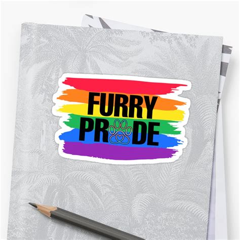 furry pride transgender sticker by jadiekinseth redbubble