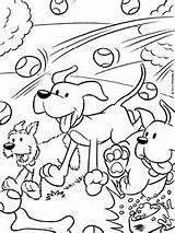 Coloring Pages Kids Printable Printables Dog Park Snoopy Fictional Dogs Characters Background sketch template