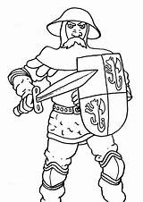 Guerreros Medievales Gladiadores Coloriage Aporta Utililidad Pueda Deseo sketch template