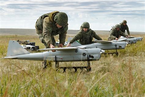 russia  swarm  drones  military exercise    time