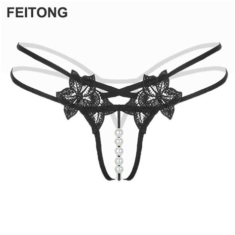 feitong women sexy g string thongs intimates briefs women lace
