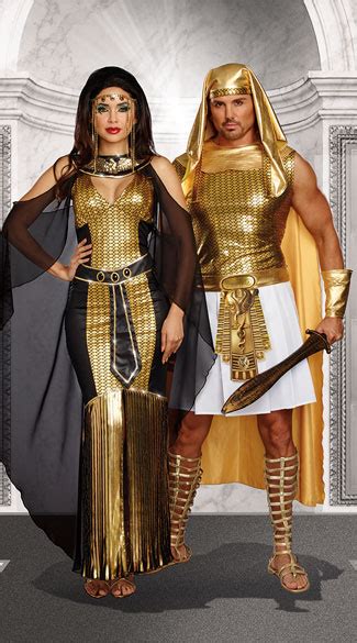 Egyptian Fantasies Couples Costume Egyptian Queen Costume Sexy