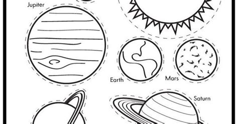 planets cutouts cc science pinterest planets printing  spaces