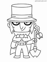 Brawl Stars Coloring Pages Mortis Star Print Color דפי ציעה Character Printable Dibujos ראול Kids סטארס рисунки Many There Quality sketch template