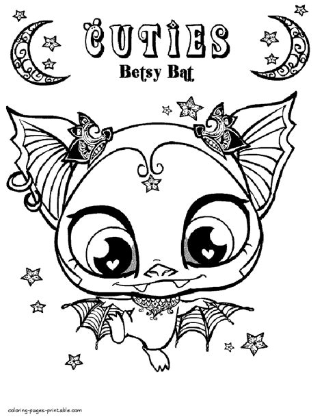 littlest pet shop coloring page gif coloring home