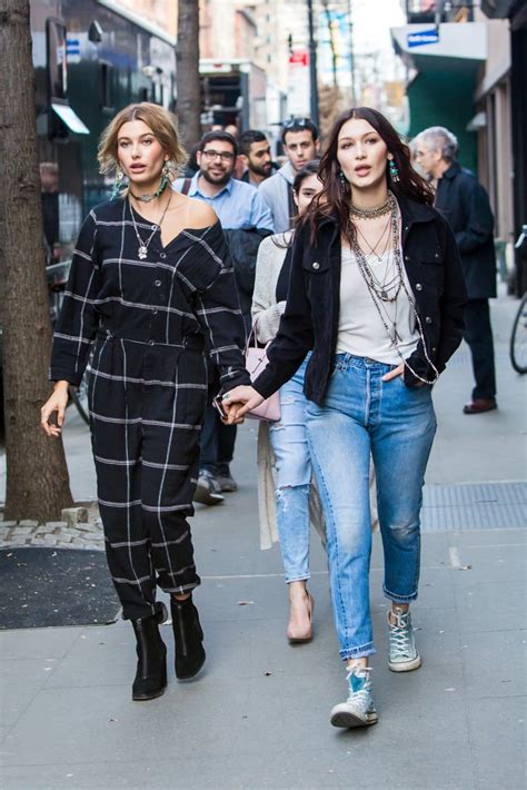 bella hadid and hailey baldwin on denim and supply co shoot popsugar fashion australia photo 5
