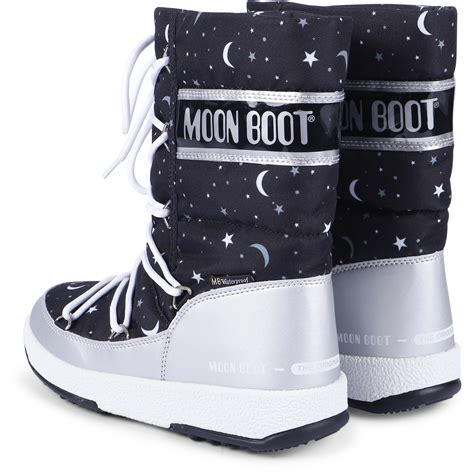 moon boots moon  star print snow boots bambinifashioncom