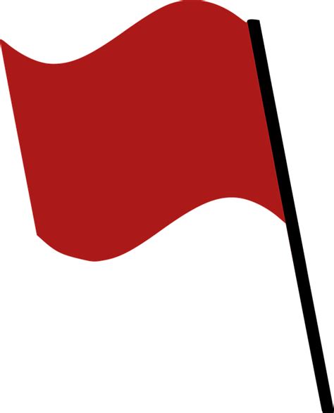 kostenlose illustration flagge rot fahne wehen flattern