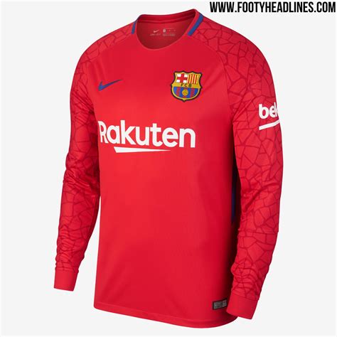 barcelona   goalkeeper kits revealed footy headlines