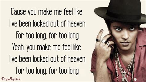 locked   heaven bruno mars lyrics