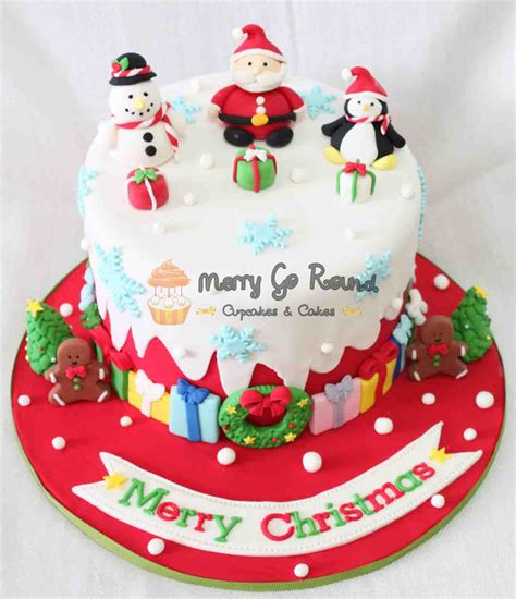 delightful cake ideas     christmas