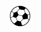 Futbol Pelota Futebol Palla Uma Futsal Pelotas Monochrome Pallone Messi Acolore Pngegg sketch template