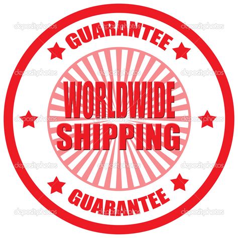 worldwide shipping label stock vector  carmendorin
