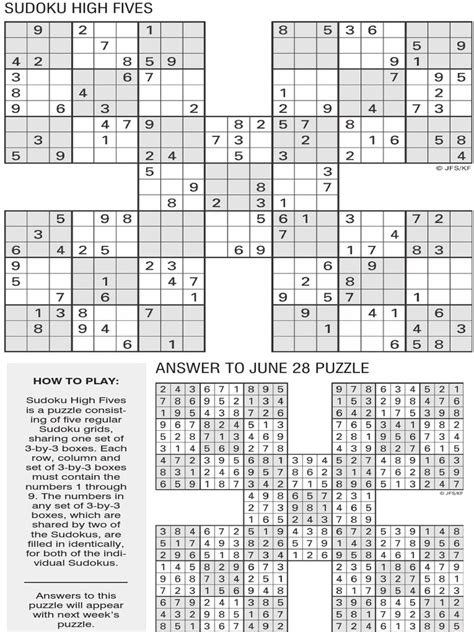 printable sudoku high  july  design  experiments abstract