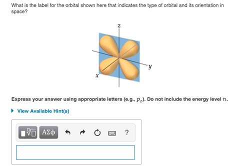 solved    label   orbital shown   cheggcom