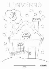 Pregrafismo Inverno Activities Kids Toddlers Sensory Winter Altervista sketch template