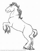 Horse Coloring Pages Draft Rearing Friesian Draught Drawing Deviantart Printable Horses Getdrawings Color Getcolorings Sheets Shire Drawings 53kb Popular Template sketch template