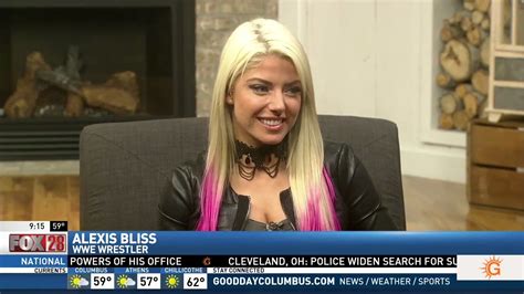 Alexa Bliss Fox28 Interview Wwe Superstar Youtube