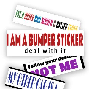 bumper sticker designs
