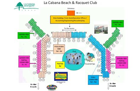 resort map   la cabana beach  casino concierge realty