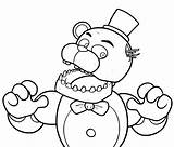 Freddy Coloring Pages Getdrawings sketch template