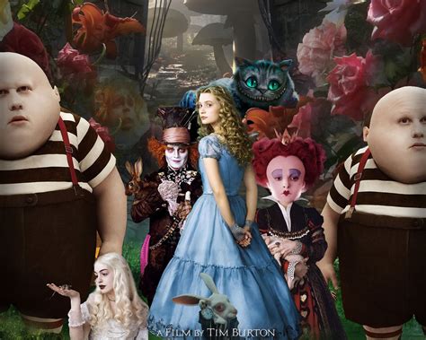 alice  wonderland  poster wallpapers hd wallpapers id