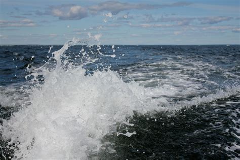 sea water splash  stock photo