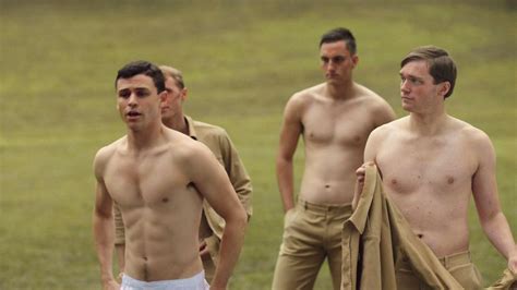 Oliver Jackson Cohen Tommy Bastow James Mcardle And Naked Extra In Man